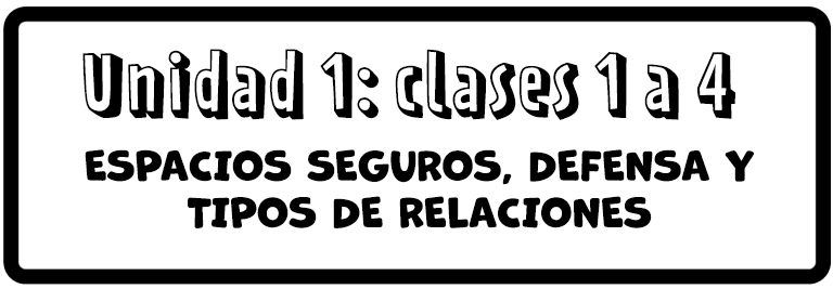 Unidad 1: clases 1 a 4