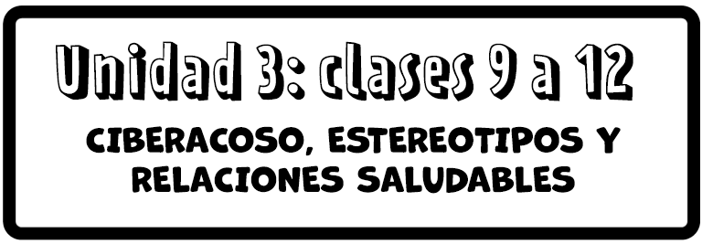 Unidad 3: clases 9 a 12