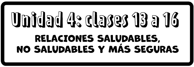 Unidad 4: clases 13 a 16